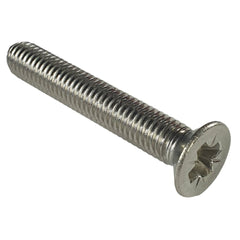 Metric Machine Screws - Countersunk Pozi A4 Stainless Steel