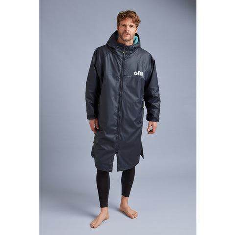 Gill Aqua Parka - Navy Dry Robe