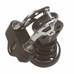 Barton Stand Up Pulley Block with Becket & Cam Cleat, Size 2