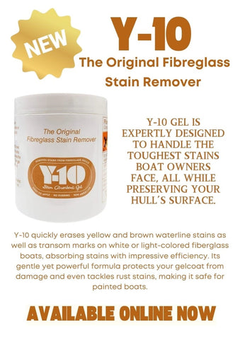 Y-10  The Original Fibreglass Stain Remover